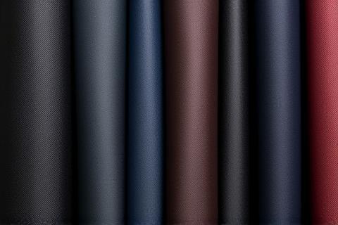 Selection of high-quality suit fabrics